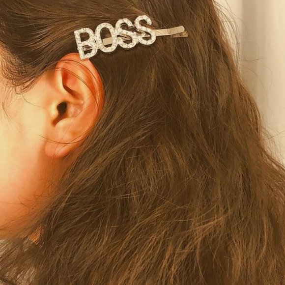 New Sexy Heart Pearly Boss Love Hair Clips - 4 Pk - Picture 2 of 4